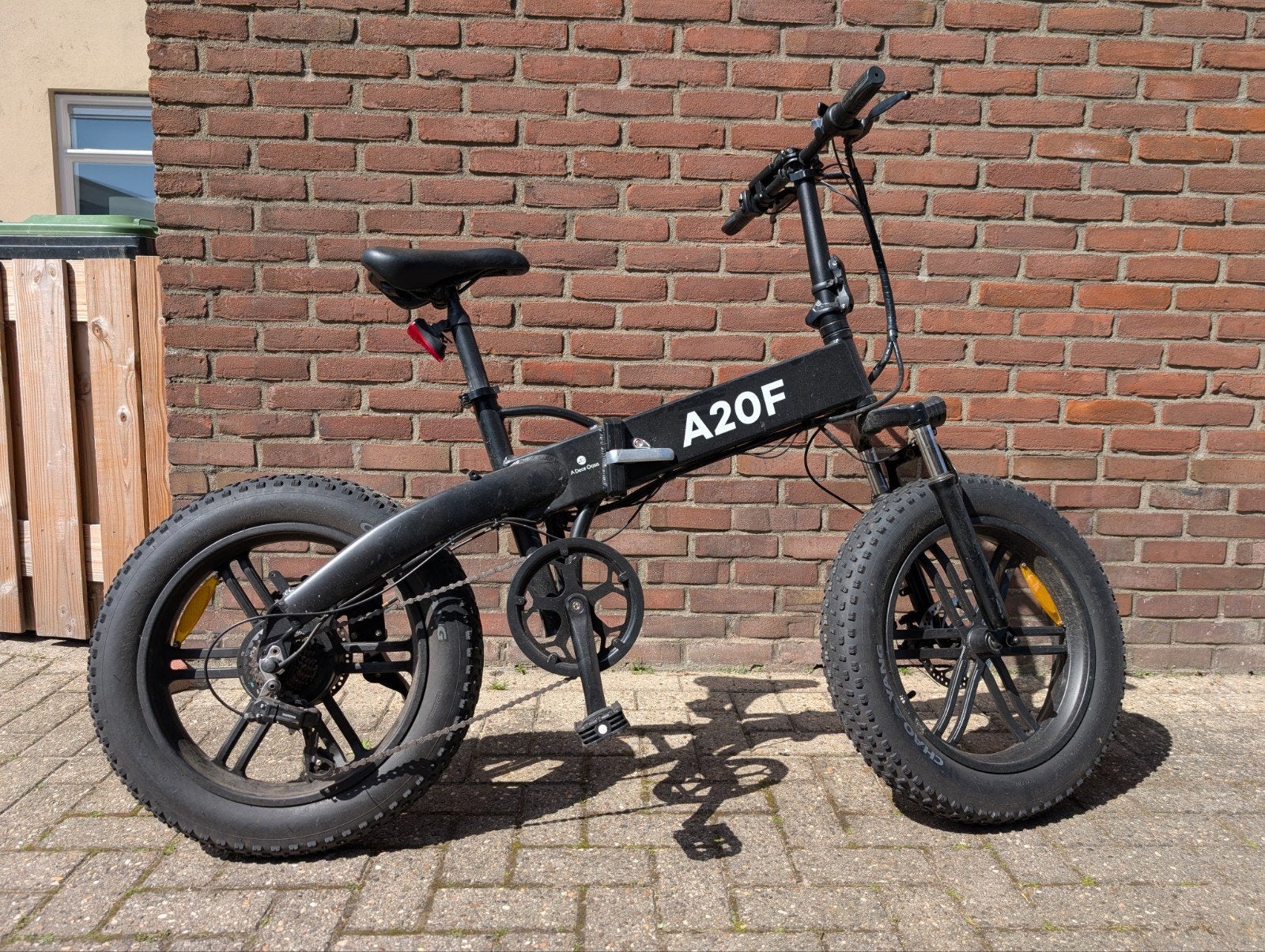 Fatbike vouwframe elektrisch, Ophalen of Verzenden, Gebruikt, 20 inch of meer