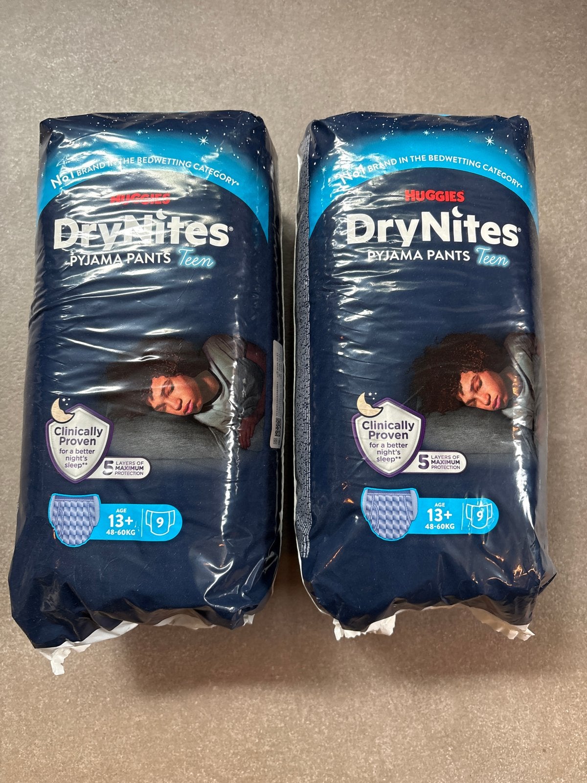Huggies DryNites Pyjama Pants Teen 13+ (2x9 stuks), Ophalen of Verzenden, Nieuw