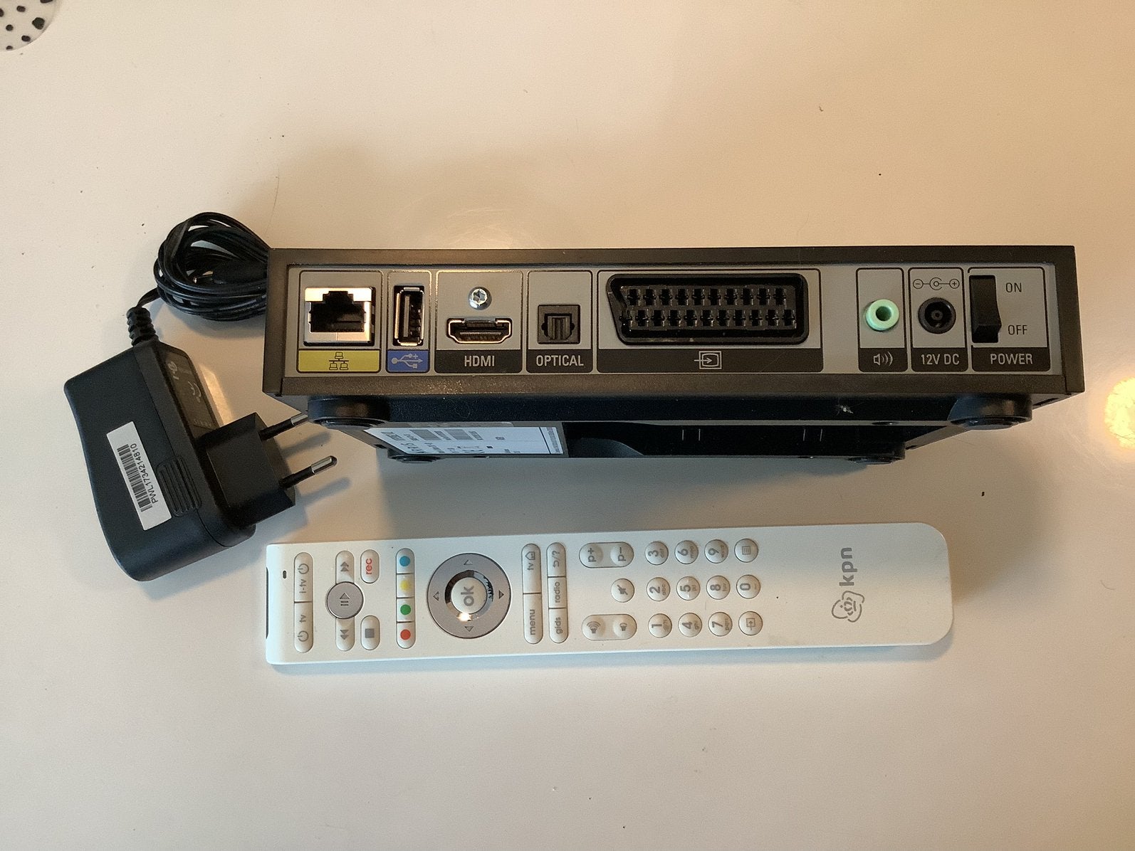 KPN tv box ARRIS, Ophalen, Gebruikt