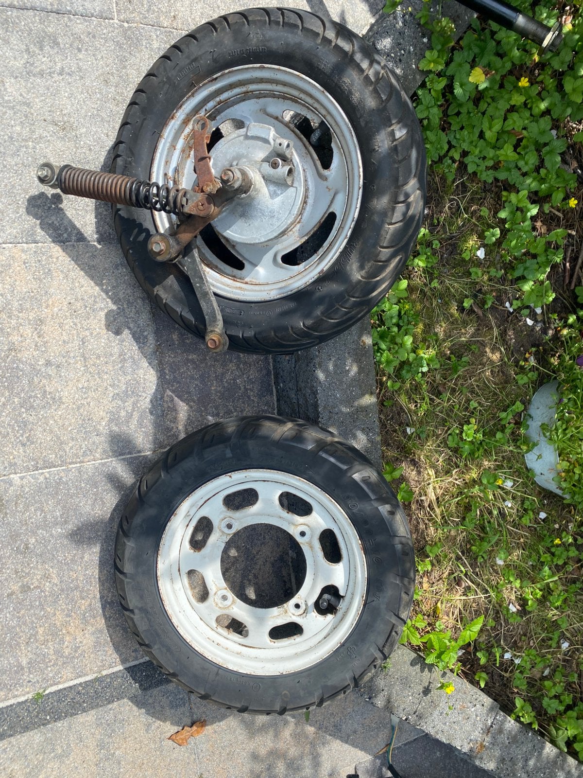 Voorvelg met achtervelg van kymco dj Y50, Ophalen of Verzenden, Zo goed als nieuw, Overige typen, Overige merken