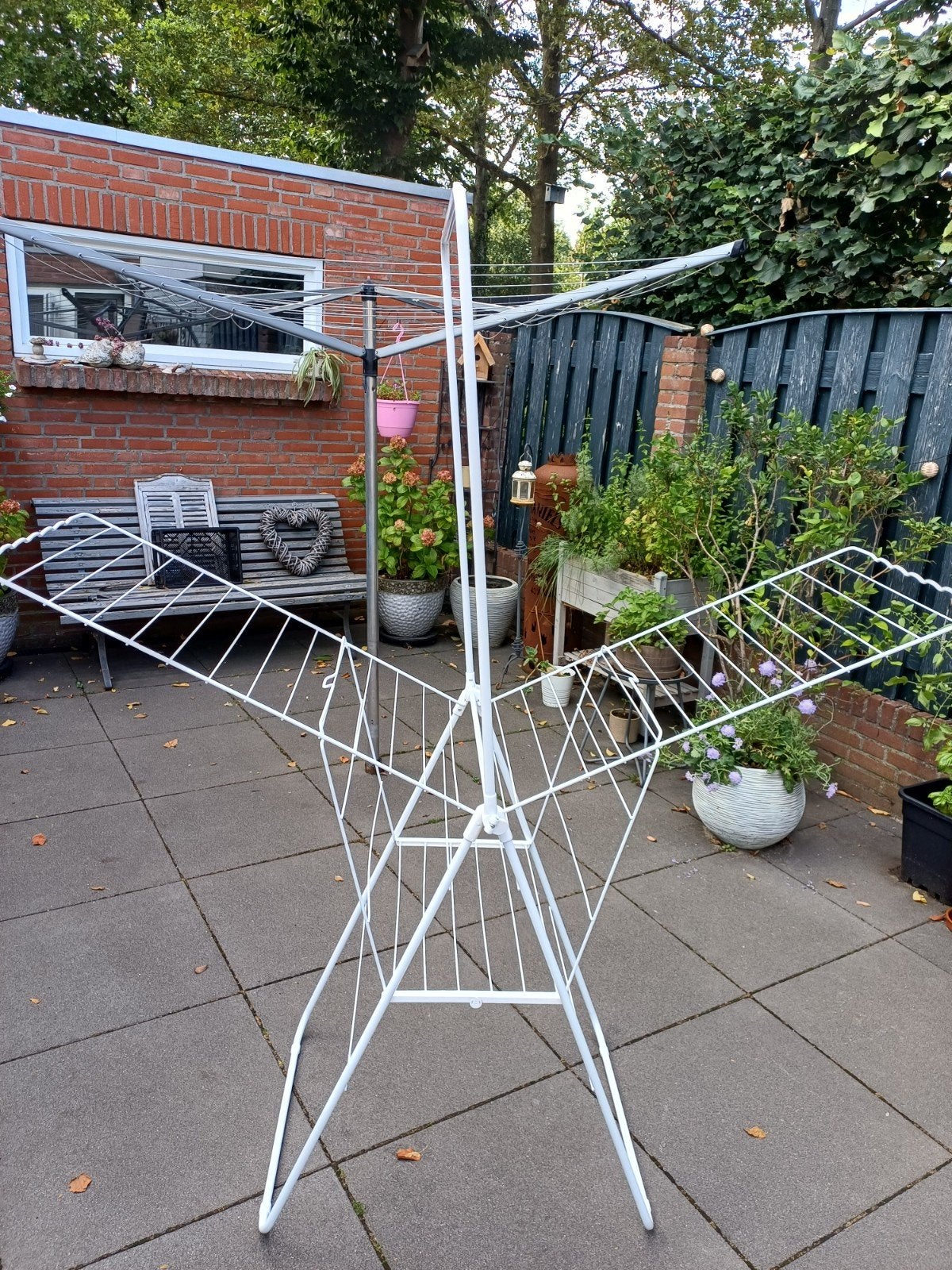 Bodo Wit Droogrek - Zo goed als nieuw, 28 meter drooglengte, Ophalen of Verzenden, Zo goed als nieuw, Wasrek