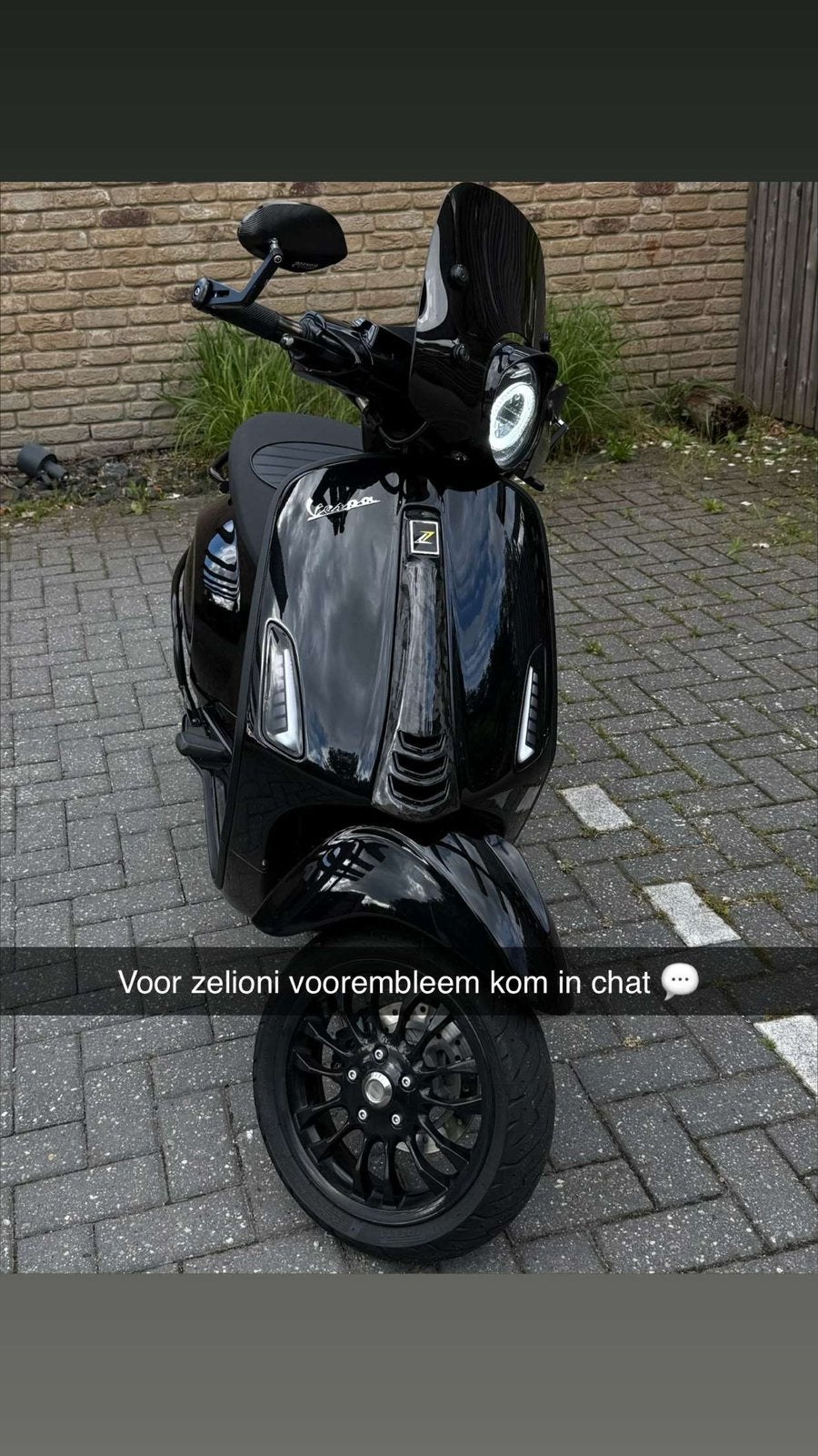 Gloednieuw voorembleem‼️ NIEUW, Ophalen of Verzenden, Zo goed als nieuw, Elektrisch, Overige modellen