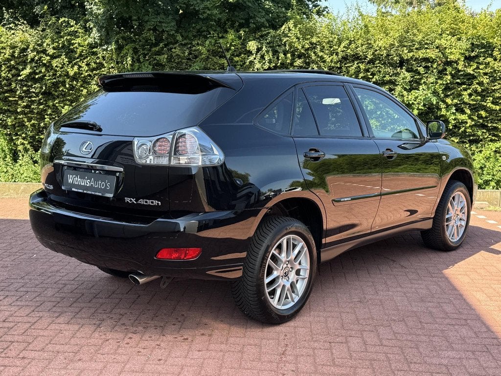 Lexus RX 400h 1e Eigenaar *Nieuwe accu bij Lexus met factuur, Auto's, Lexus, 3311 cc, Gebruikt, Zwart, Leder