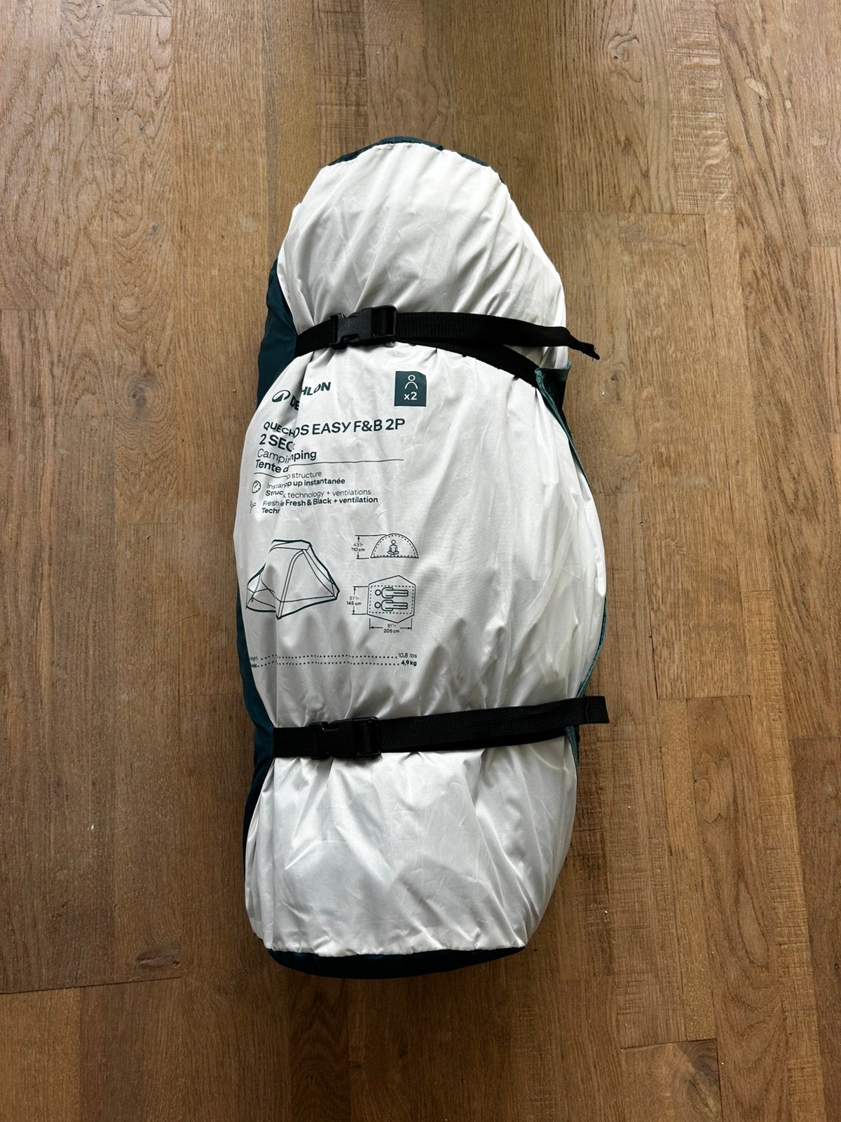 Nieuwe Quechua 2 seconds tent 2 personen, Ophalen of Verzenden, Nieuw, Tot en met 2