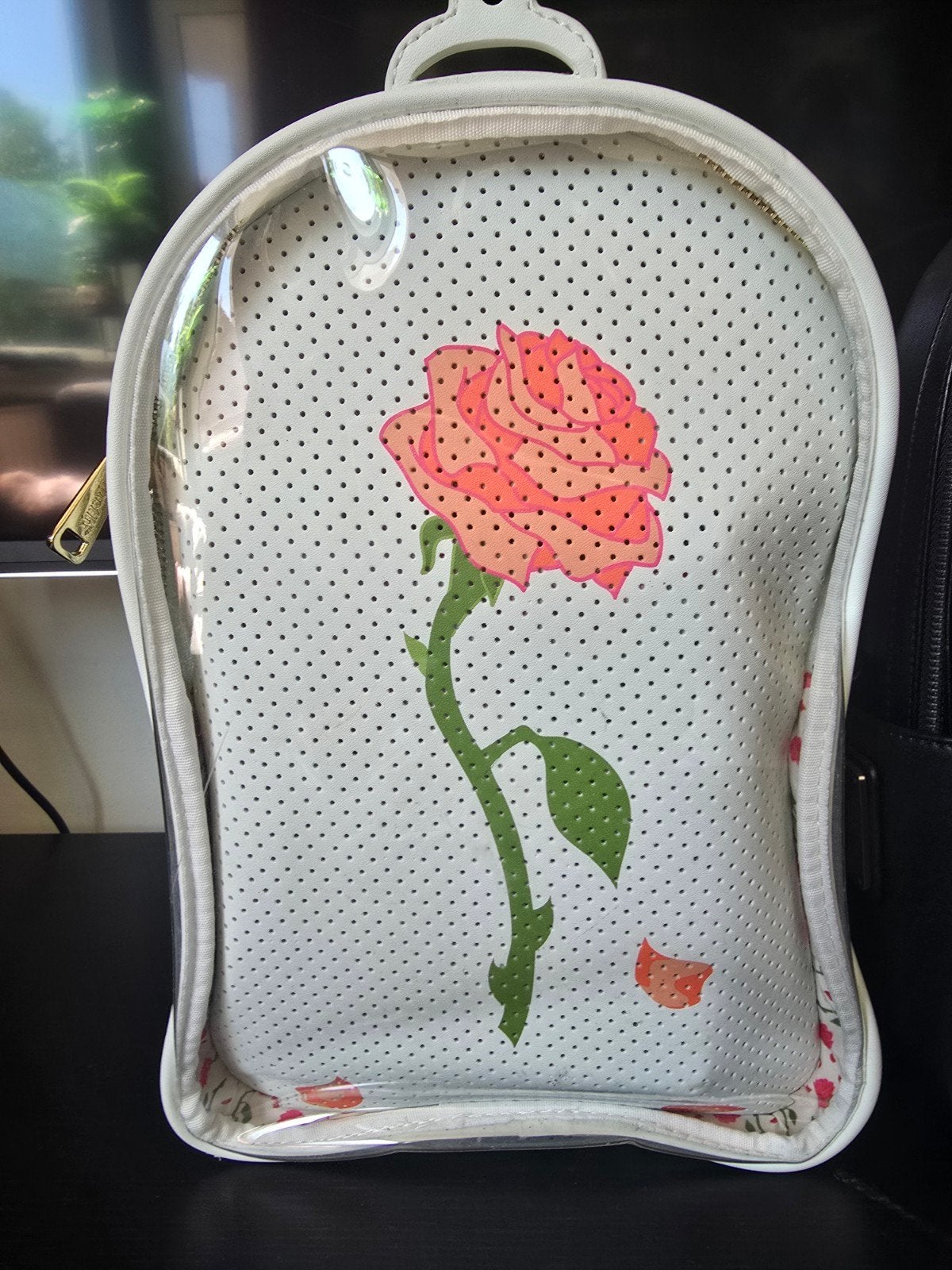 Disney Loungefly Beauty and the Beast Rozen Rugzak, Sieraden, Tassen en Uiterlijk, Tassen | Rugtassen, Ophalen, Minder dan 30 cm
