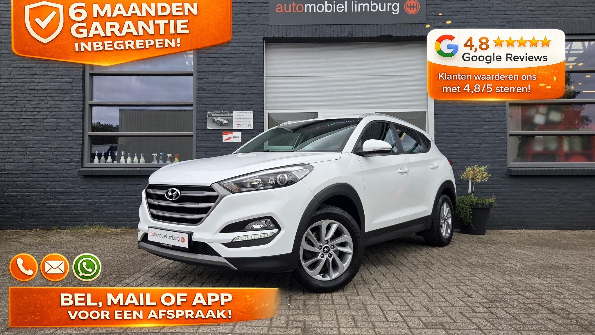 Hyundai Tucson 1.6 GDi BlueAdvantage | NAVIGATIE | WINTERPAK, Auto's, Voorwielaandrijving, Stof, Gebruikt, 4 cilinders