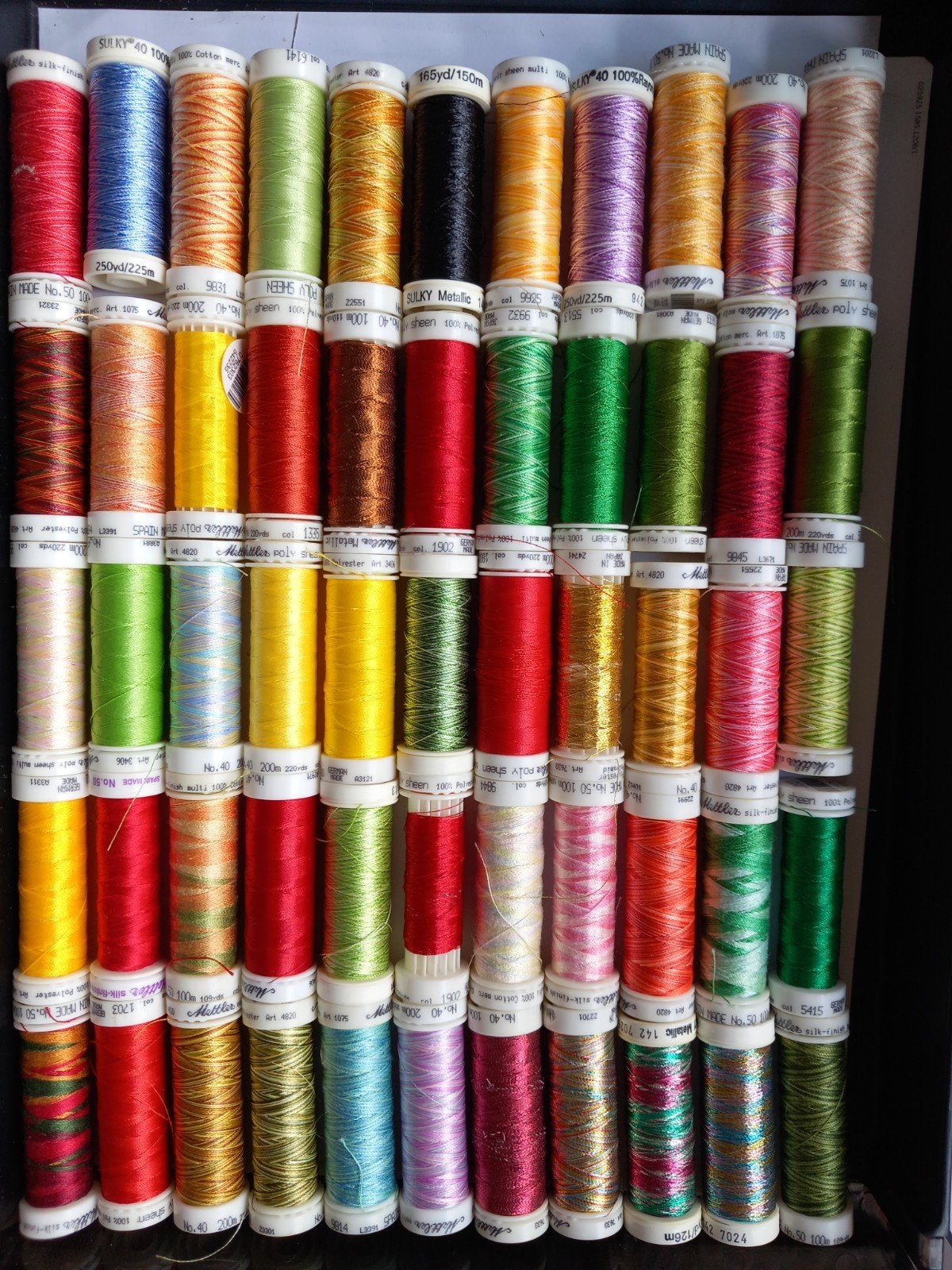 Klossen glansgaren naai of borduur garen ✂️🧵🧶✂️🧵🧶, Ophalen of Verzenden, Nieuw, Garen of Naald(en)