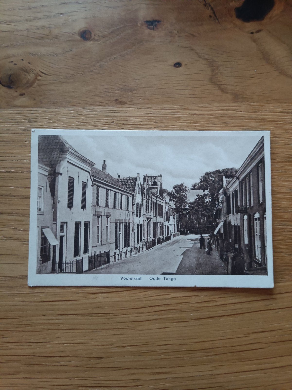 Oude Tonge Voorstraat (1931), Ophalen of Verzenden, 1920 tot 1940, Gelopen, Zuid-Holland