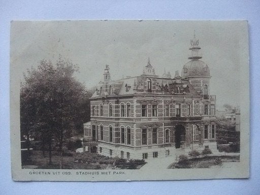 R40 Oss - Stadhuis met park - 1931, Verzenden, 1920 tot 1940, Gelopen, Noord-Brabant