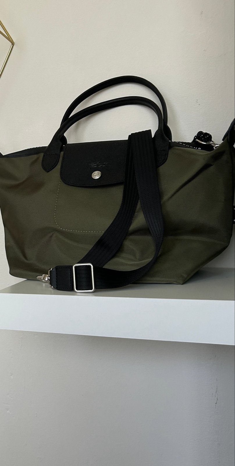 Longchamp Le Pliage Handtas en Schoudertas - Zo goed als nie, Sieraden, Tassen en Uiterlijk, Ophalen of Verzenden, Zo goed als nieuw