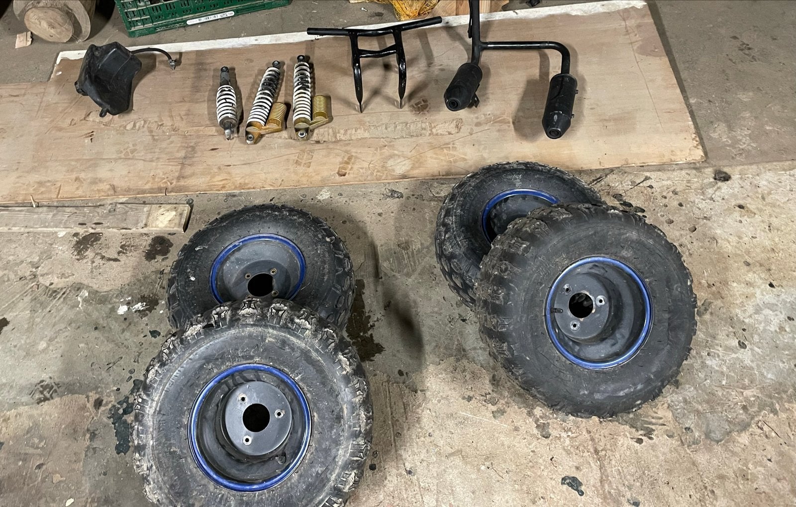 Diverse onderdelen voor quad of buggy, Motoren, Ophalen of Verzenden, Gebruikt