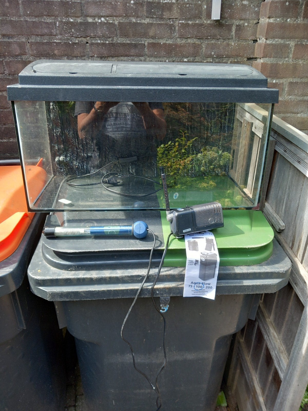 aqarium, Dieren en Toebehoren, Vissen | Aquaria en Toebehoren, Ophalen, Leeg aquarium