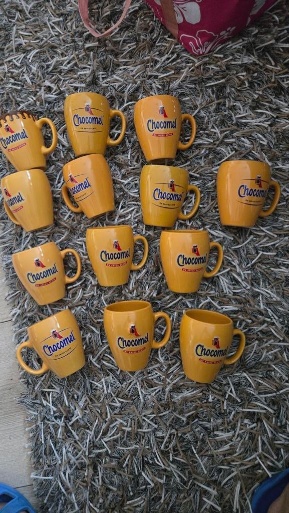 Chocomel mokken 13 stuks, zgan, Ophalen of Verzenden