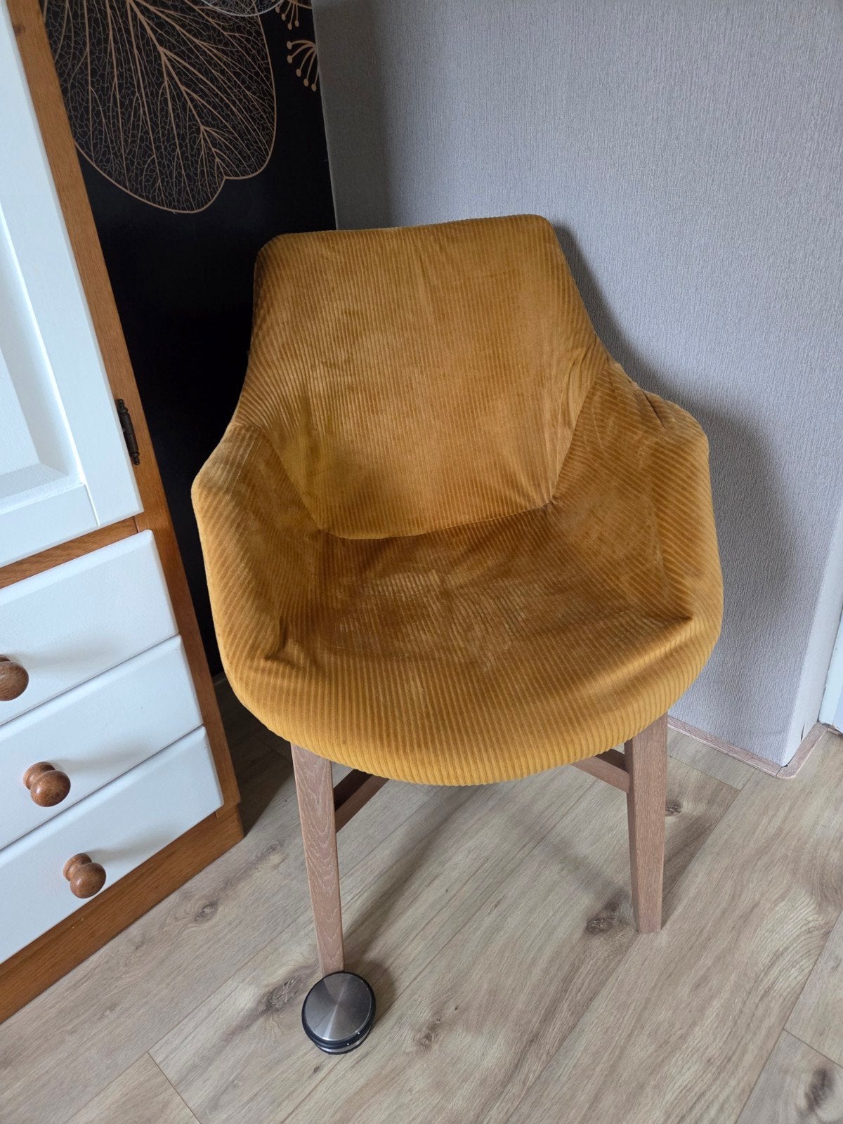 eetkamerstoelen 4maal, Ophalen, Gebruikt, Stof, Vier