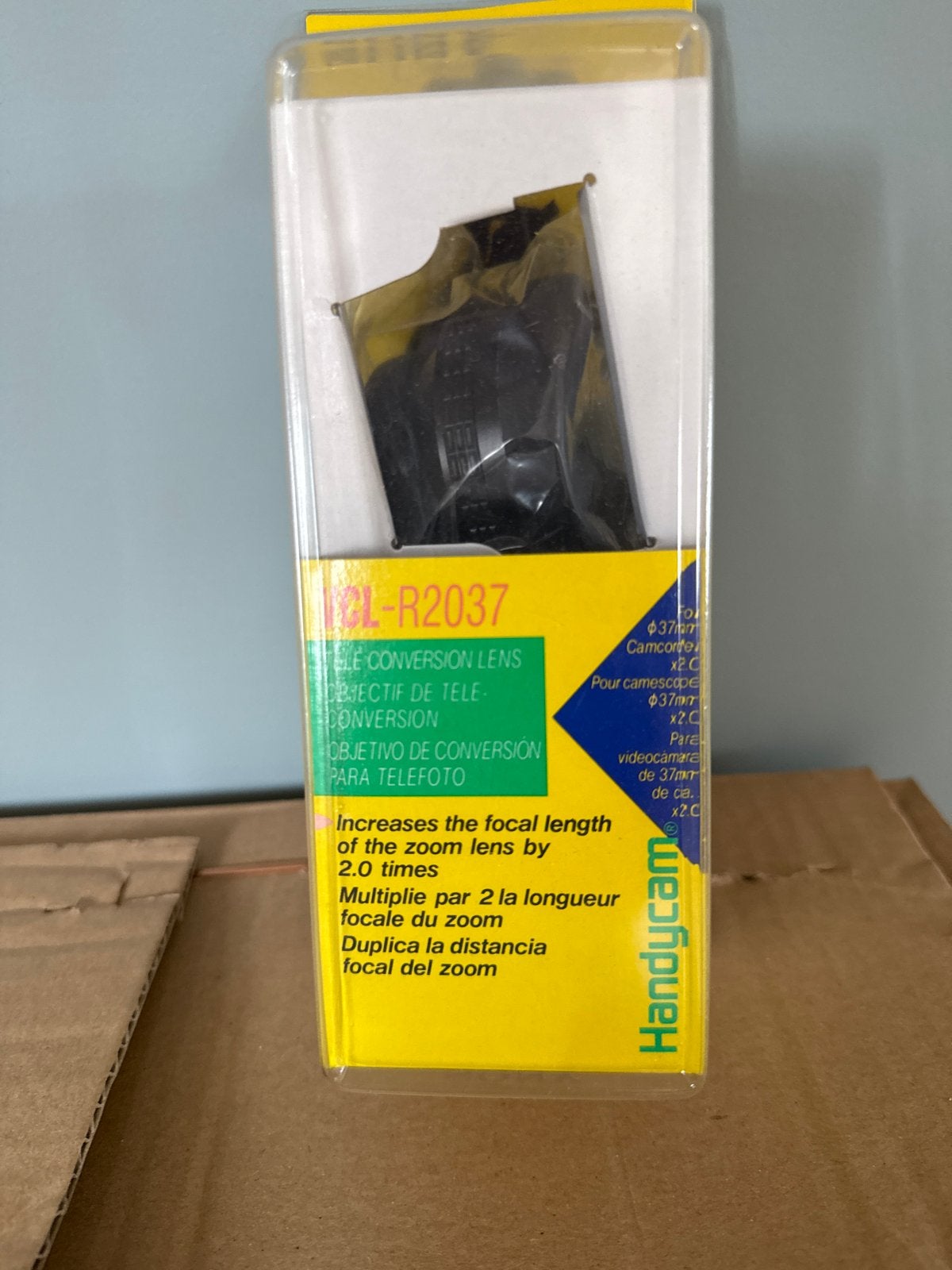 Sony VCL-R2037 Teleconversielens 2.0x voor videocamera, Sony, Nieuw, Ophalen of Verzenden, Overige vattingen