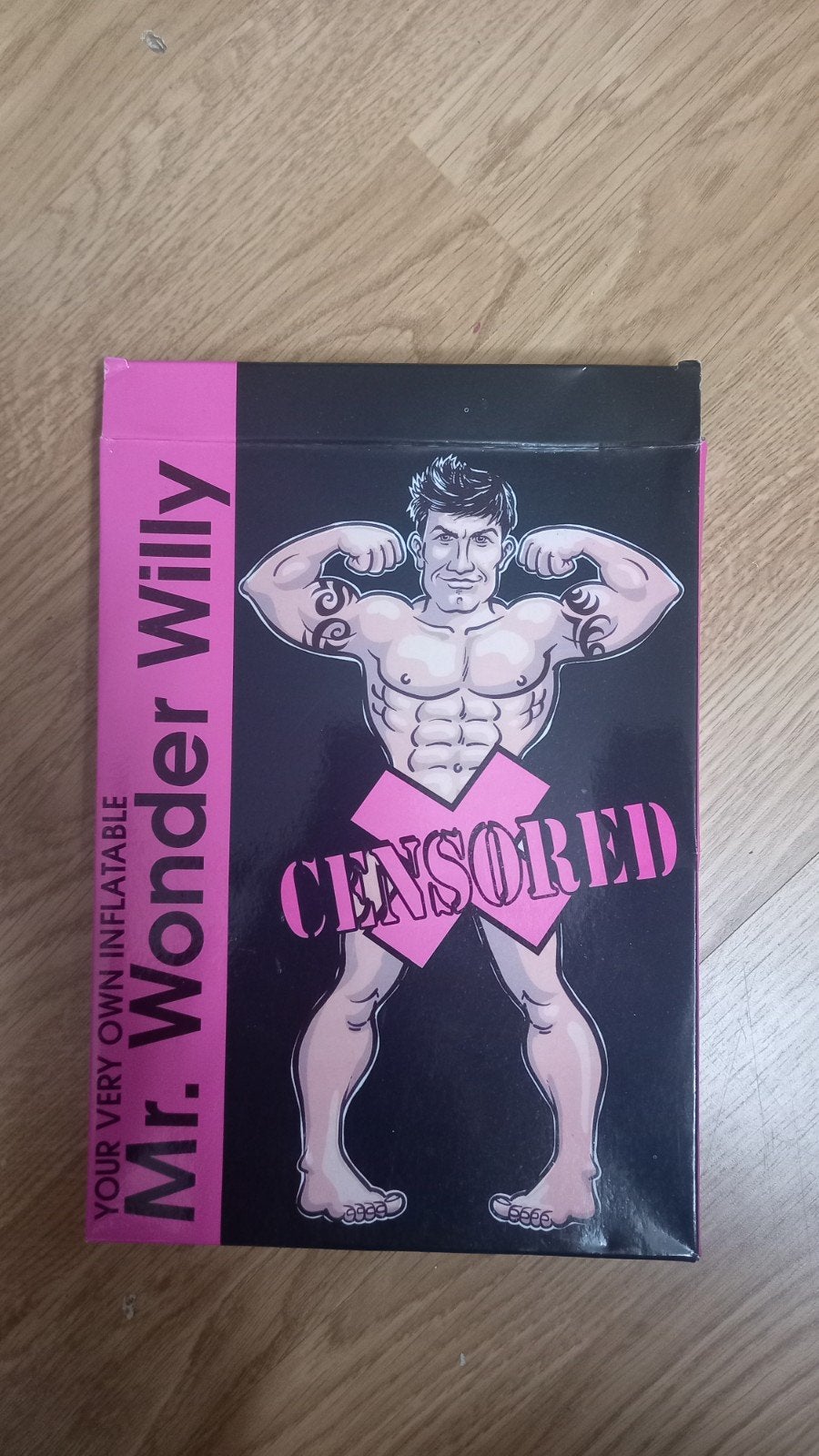 Nieuwe opblaasbare Mr. Wonder Willy - 30 cm, Ophalen of Verzenden, Nieuw