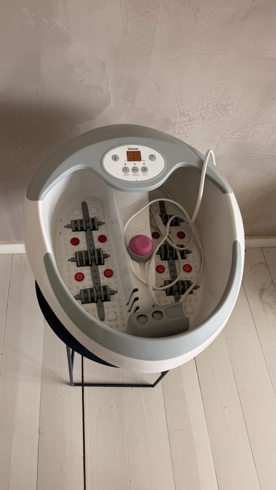 Beurer Voetenbad met Massage en Bubbel functie, Ophalen of Verzenden, Zo goed als nieuw, Hand- en Voetverzorging