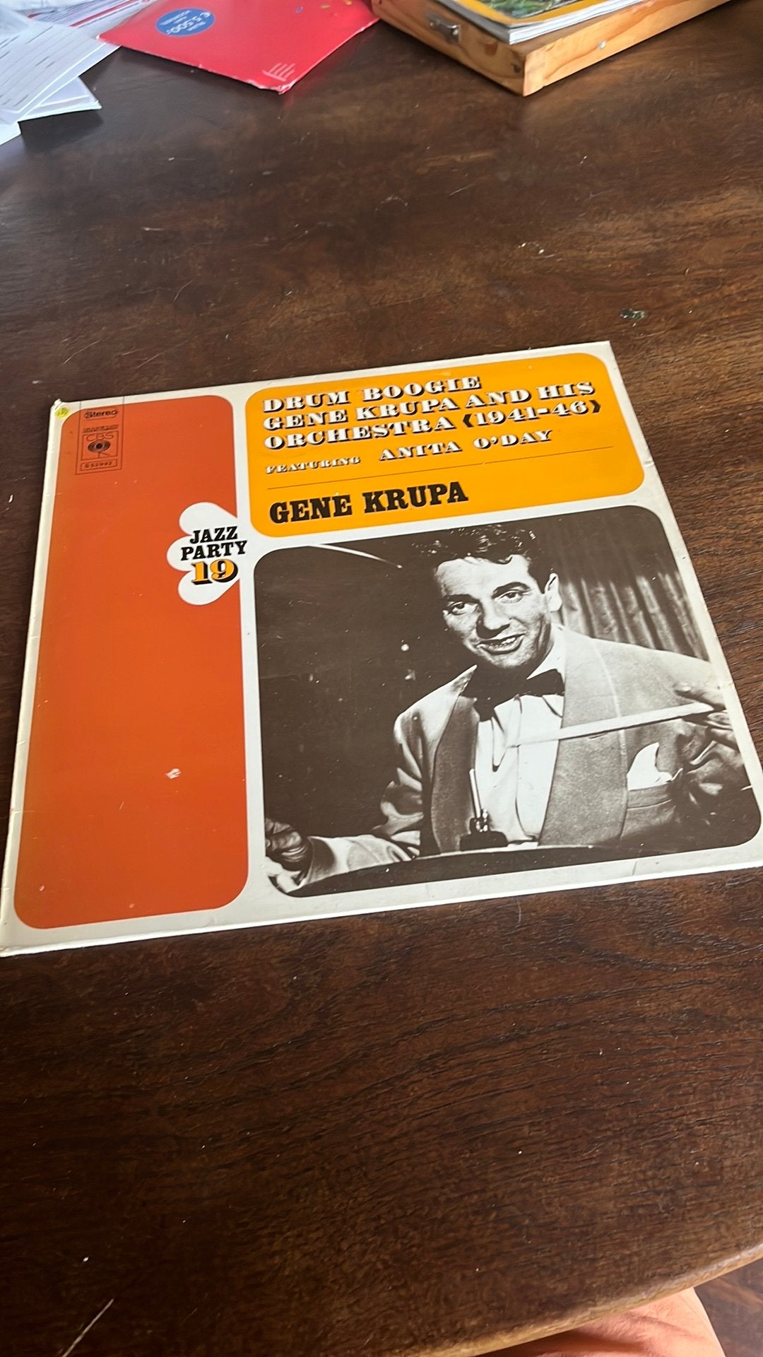 Gene Krupa - drum boogie, 1960 tot 1980, Gebruikt, Ophalen of Verzenden, 12 inch