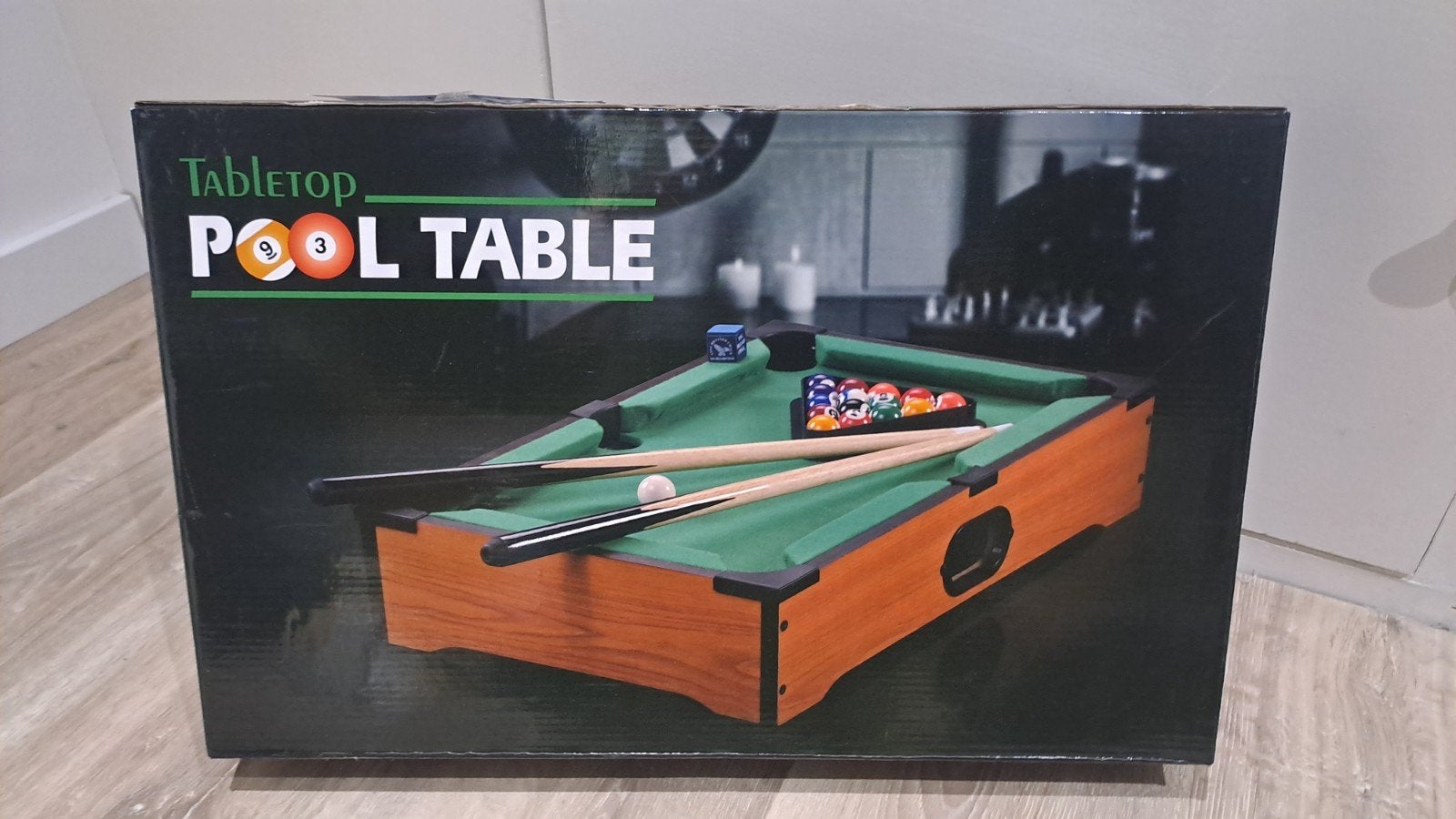 Pooltafel, tafelmodel- als nieuw!, Sport en Fitness, Biljarten en Poolen, Ophalen of Verzenden, Nieuw, Pooltafel