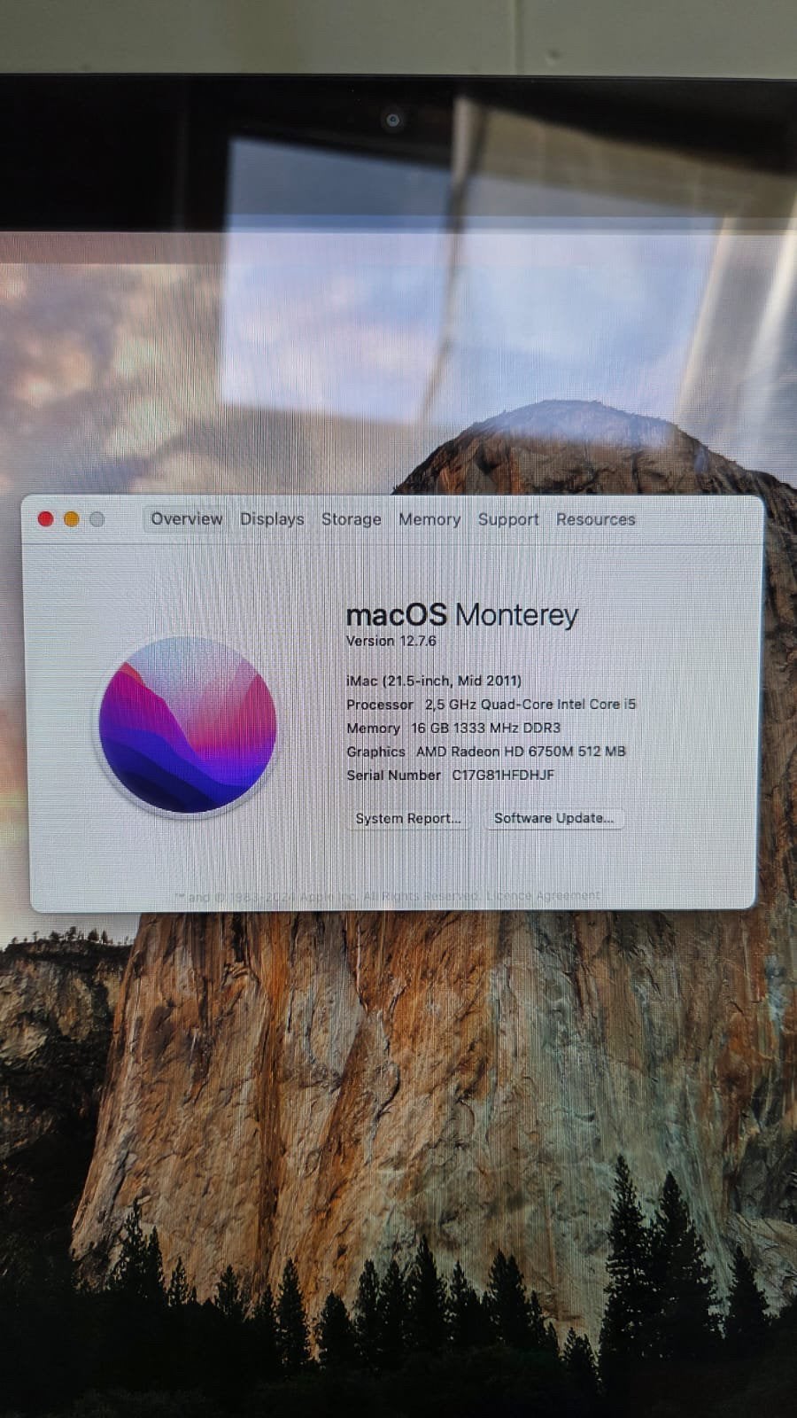 iMac 21.5 inch, 2011, Computers en Software, Ophalen, 2 tot 3 Ghz, HDD, IMac
