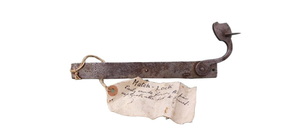 Antiek lontslot mechaniek geweer 16e eeuw (pistool), Ophalen of Verzenden, Overige soorten, Overige gebieden