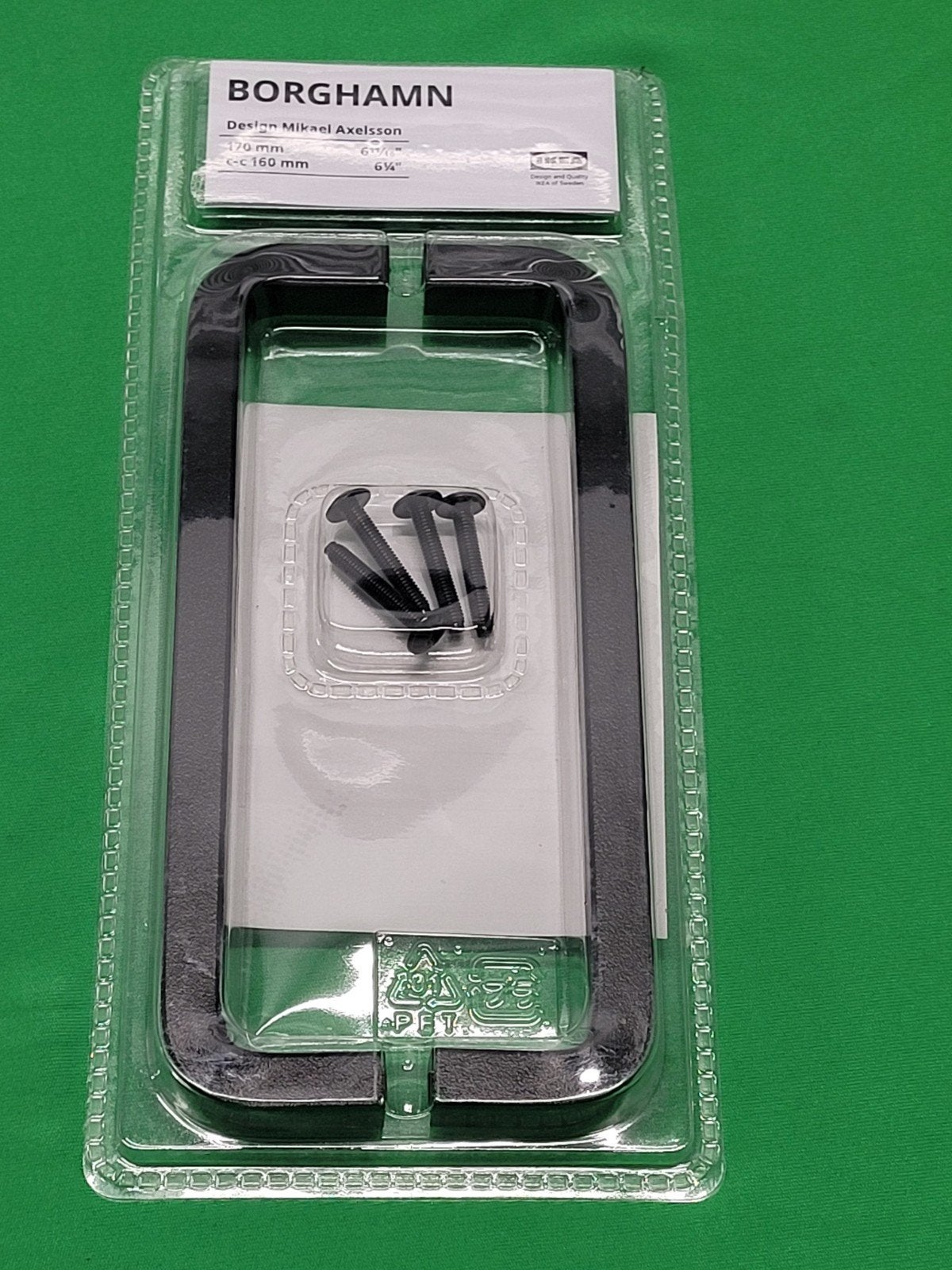 IKEA BORGHAMN Handgreep 170 mm - Zwart (Nieuw), .., .., Ikea, Nieuw