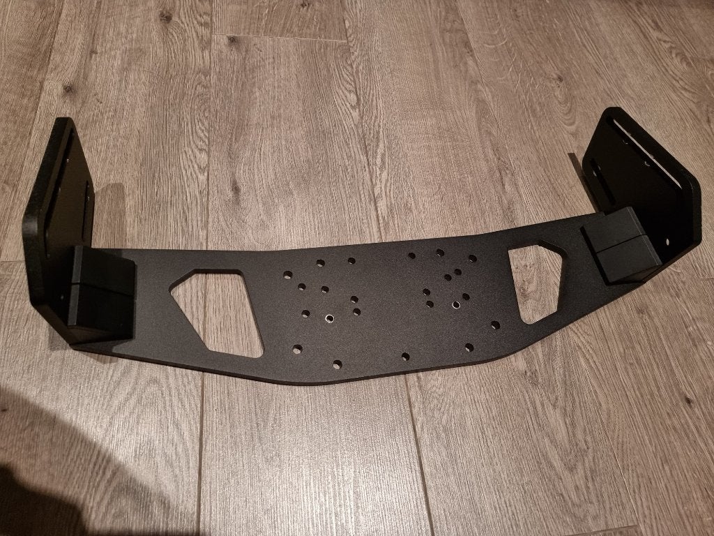 Sim-Lab P1-X wheel deck – zwart staal, Spelcomputers en Games, Houder/standaard, Gebruikt, PC, Verstelbaar