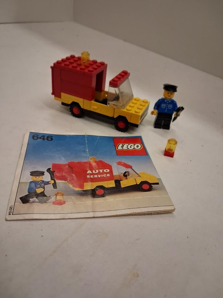 Lego 646, Gebruikt, Lego, Ophalen of Verzenden, Inclusief minifiguren