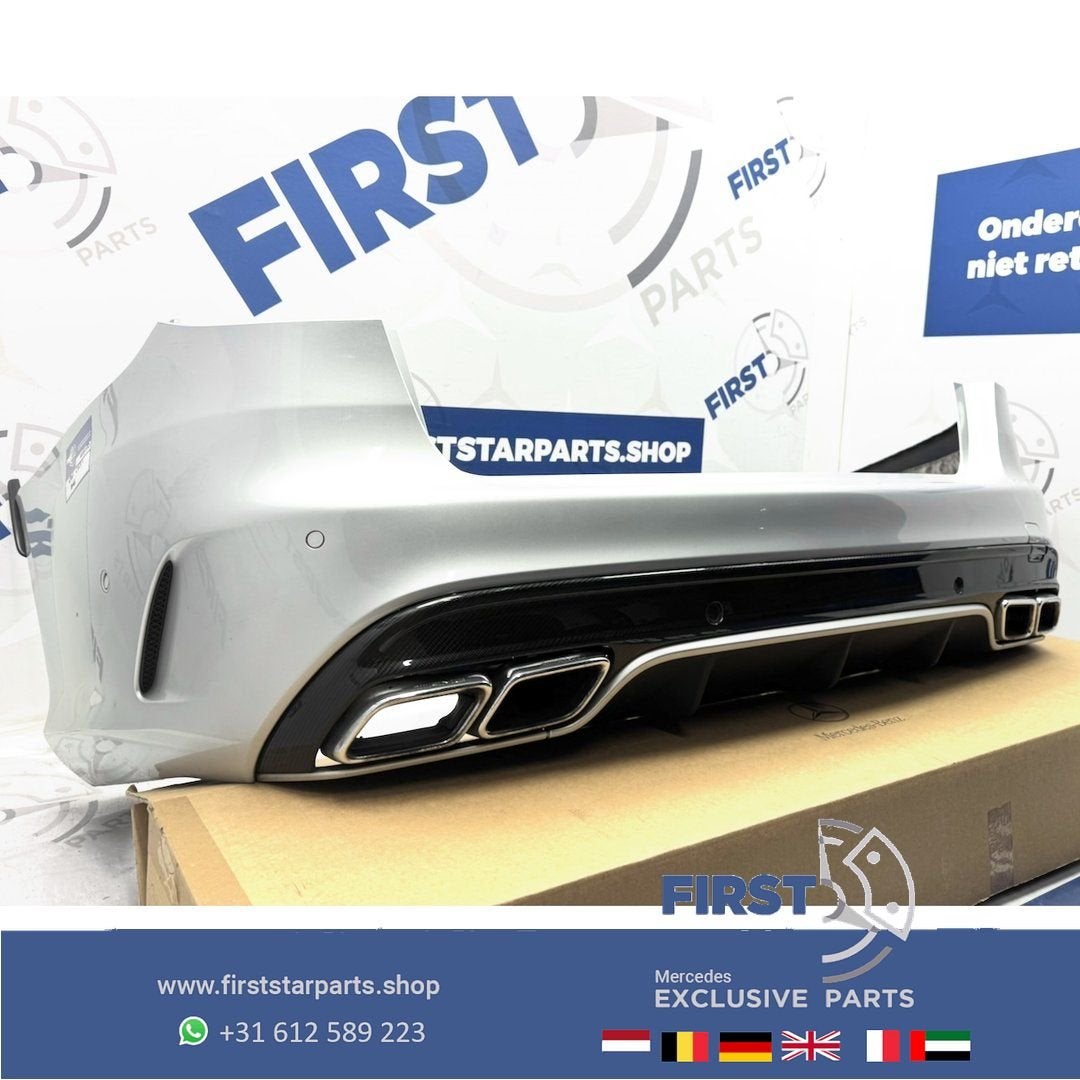 C63 BUMPER S205 C63S AMG Achterbumper W205 COMPLEET + CARBON, Gebruikt, -, Ophalen of Verzenden, Achter