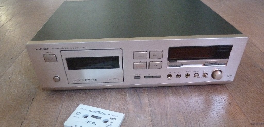 MINT STAAT Auto-Reverse CassDeck LUXMAN Dolby B/C/MPX Filter, Ophalen of Verzenden, Enkel, Overige merken, Auto-reverse
