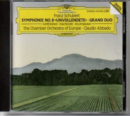 Franz Schubert - Symfonie nr. 8 'Onvoltooide' & Grand Duo, Inclusief boekje, Symfonie, Schubert, Ophalen of Verzenden