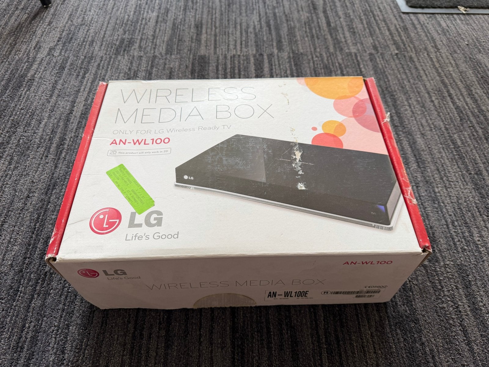 LG AN-WL100E Wireless Media Box - Nieuw in doos, Ophalen, Nieuw, HDMI, Zonder harde schijf