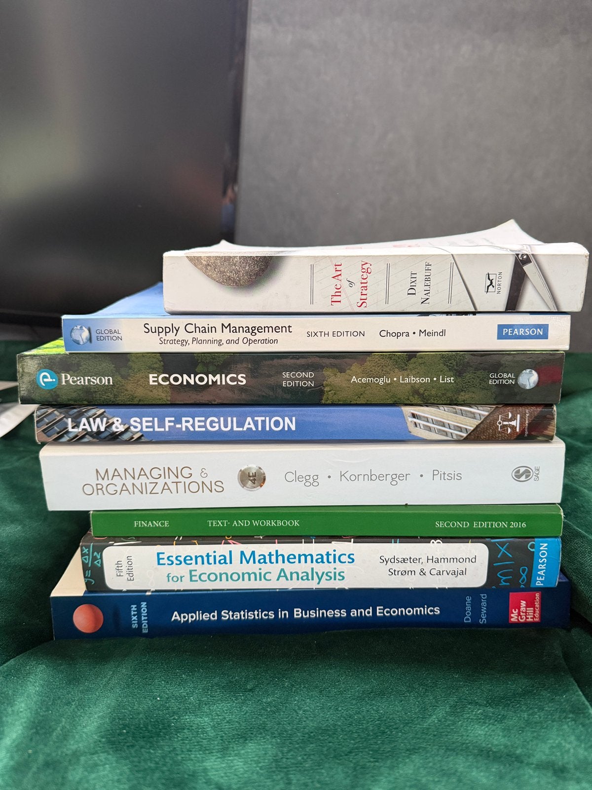 Studieboekenpakket IBA (VU Amsterdam), Ophalen of Verzenden, Zo goed als nieuw