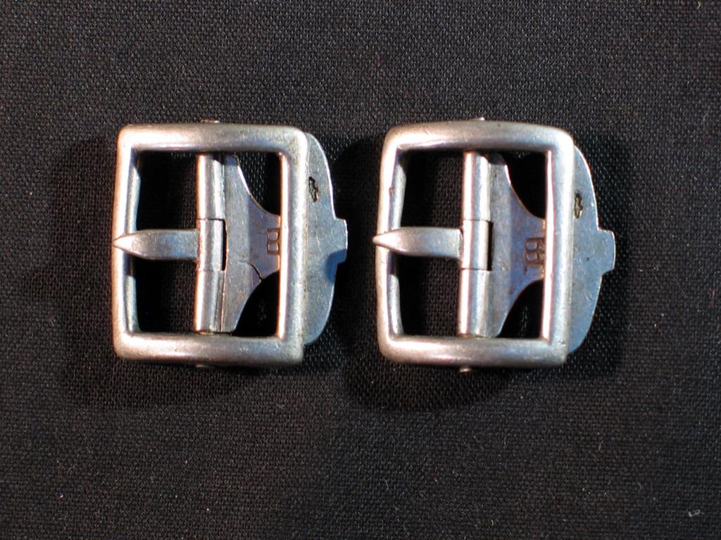 Kuitgespen antiek zilver Gorredijk, S.H. Gaastra 1850. 1981, Ophalen of Verzenden, Zilver