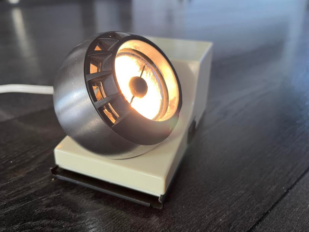 Osram minispot “space age “jaren 70, Dieter Witte, Ophalen of Verzenden, Zo goed als nieuw, Kunststof, Minder dan 50 cm