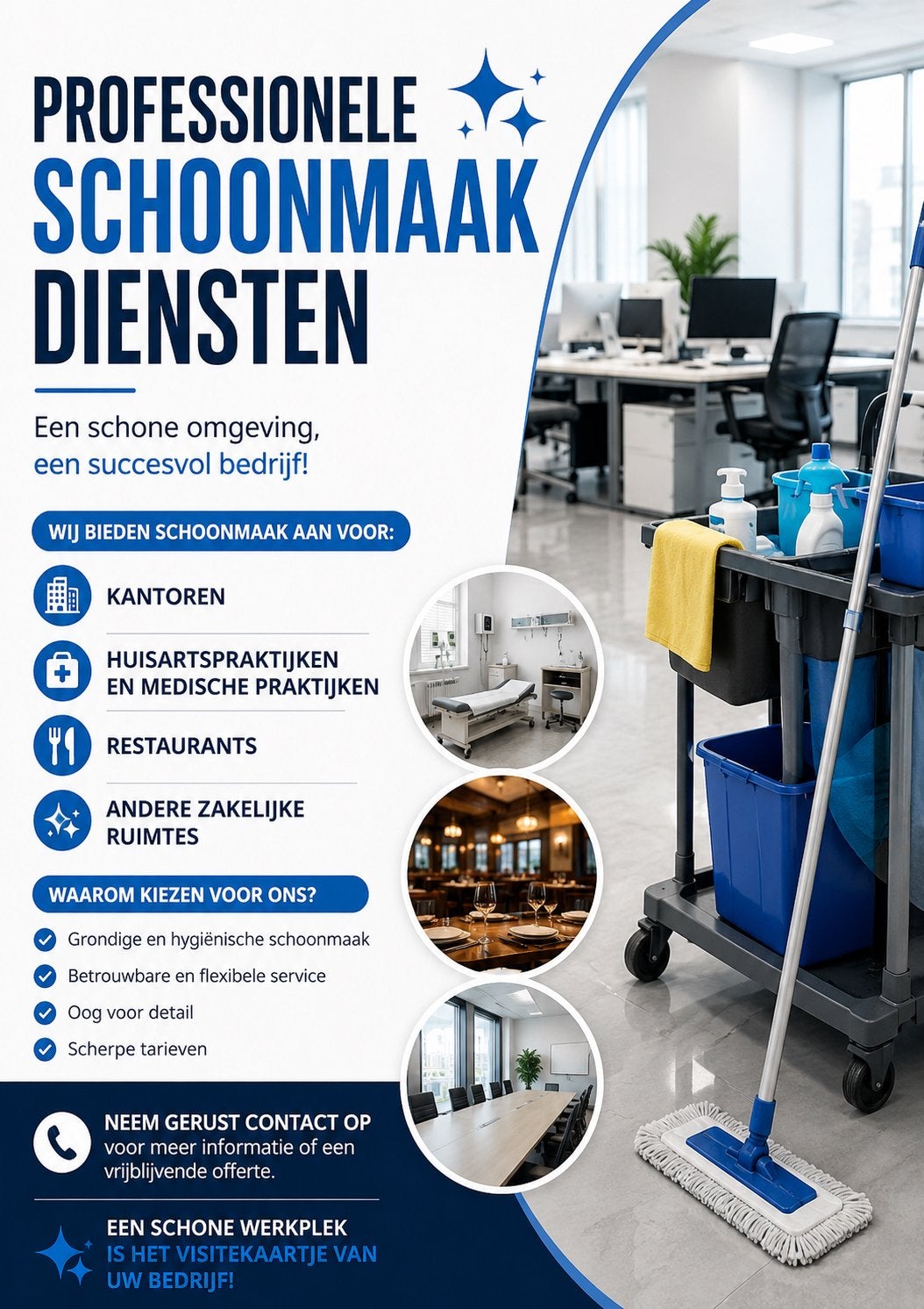 Professionele schoonmaakdiensten