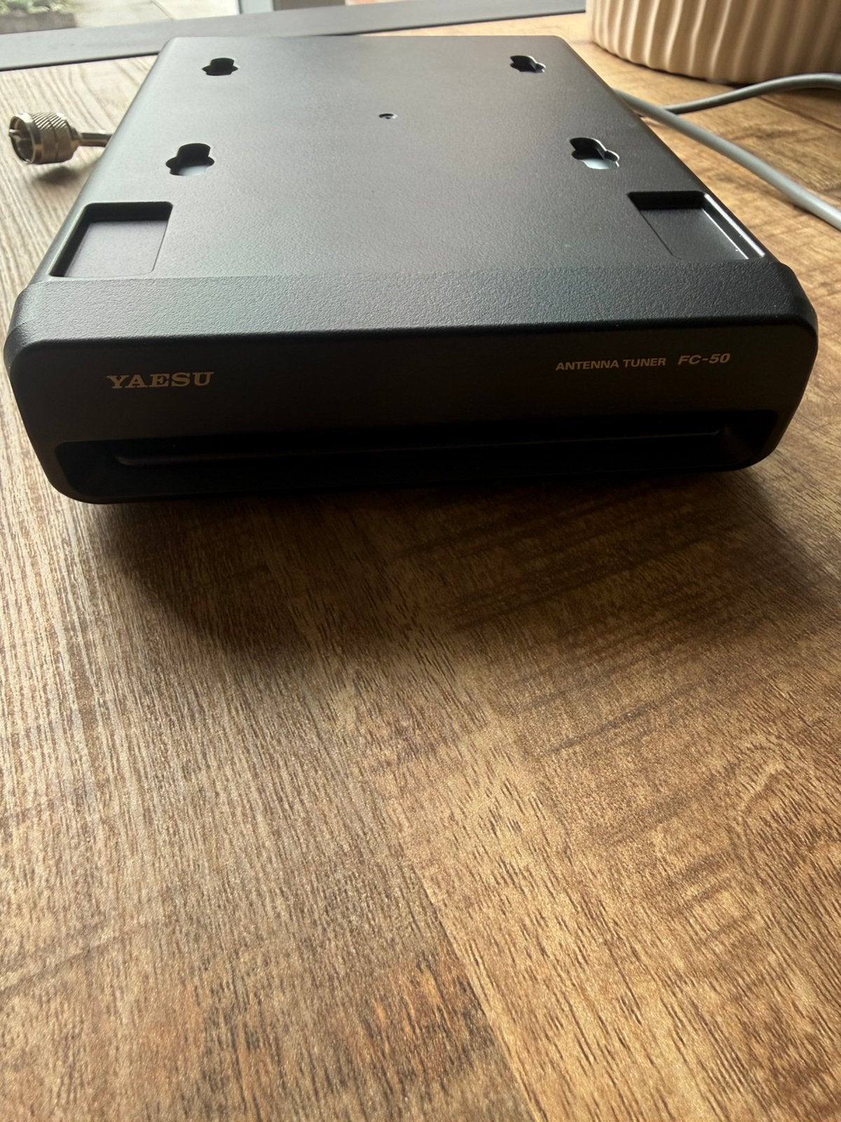 Zeer nette FC 50 tuner van Yaesu werkt perfect, Telecommunicatie, Zenders en Ontvangers, Ophalen, Zo goed als nieuw, Zender en Ontvanger