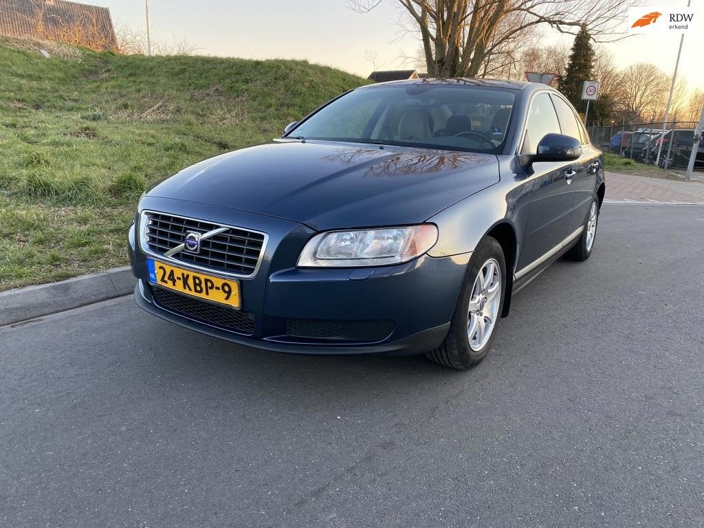 Volvo S80 2.5 T Kinetic, Voorwielaandrijving, Beige, Blauw, 2521 cc