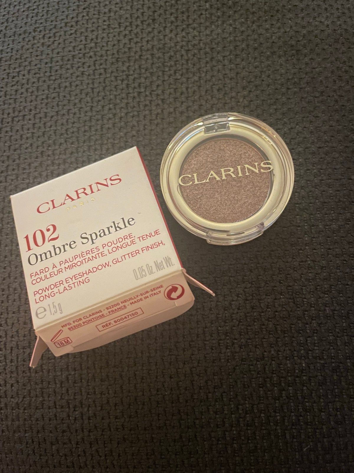 Clarins Ombre Sparkle Oogschaduw 102 Glitter Finish, Nieuw, Ophalen of Verzenden, Make-up, Overige kleuren