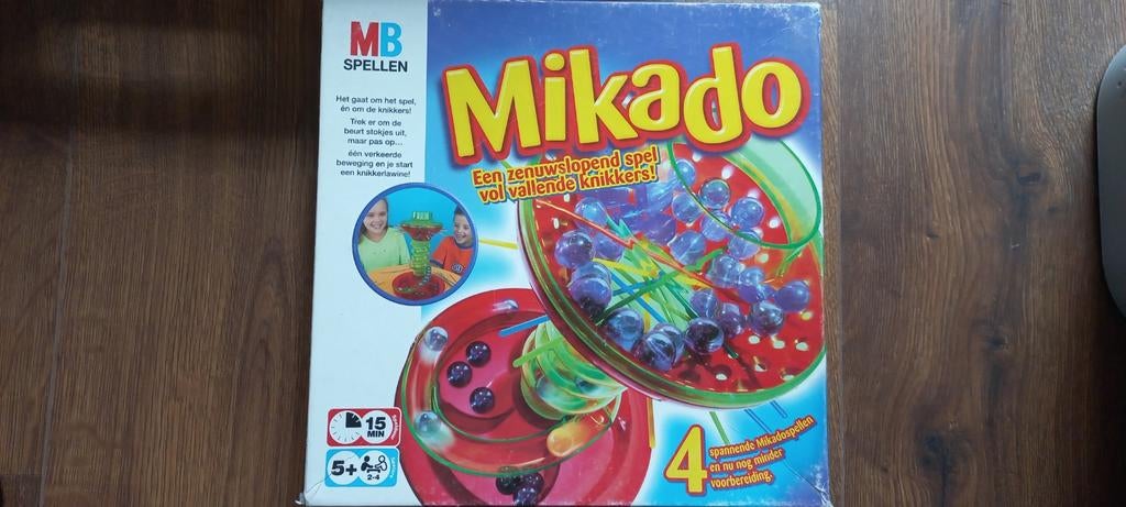 Mikado: Zenuwslopend spel vol vallende knikkers!, Hobby en Vrije tijd, Gezelschapsspellen | Bordspellen, Drie of vier spelers