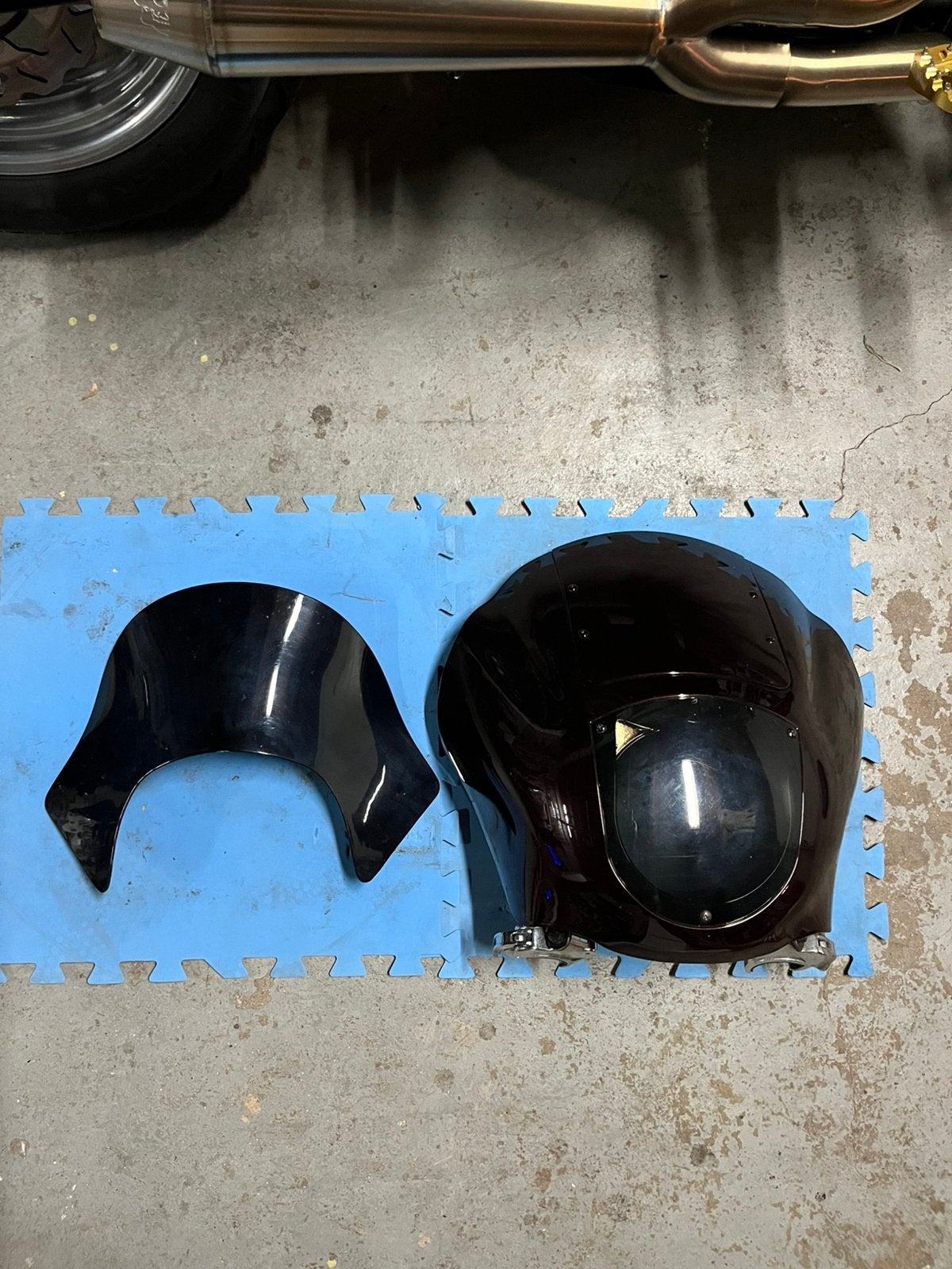 Harley Davidson Quarter Fairing + Laminar Lip, Motoren, Ophalen of Verzenden, Gebruikt