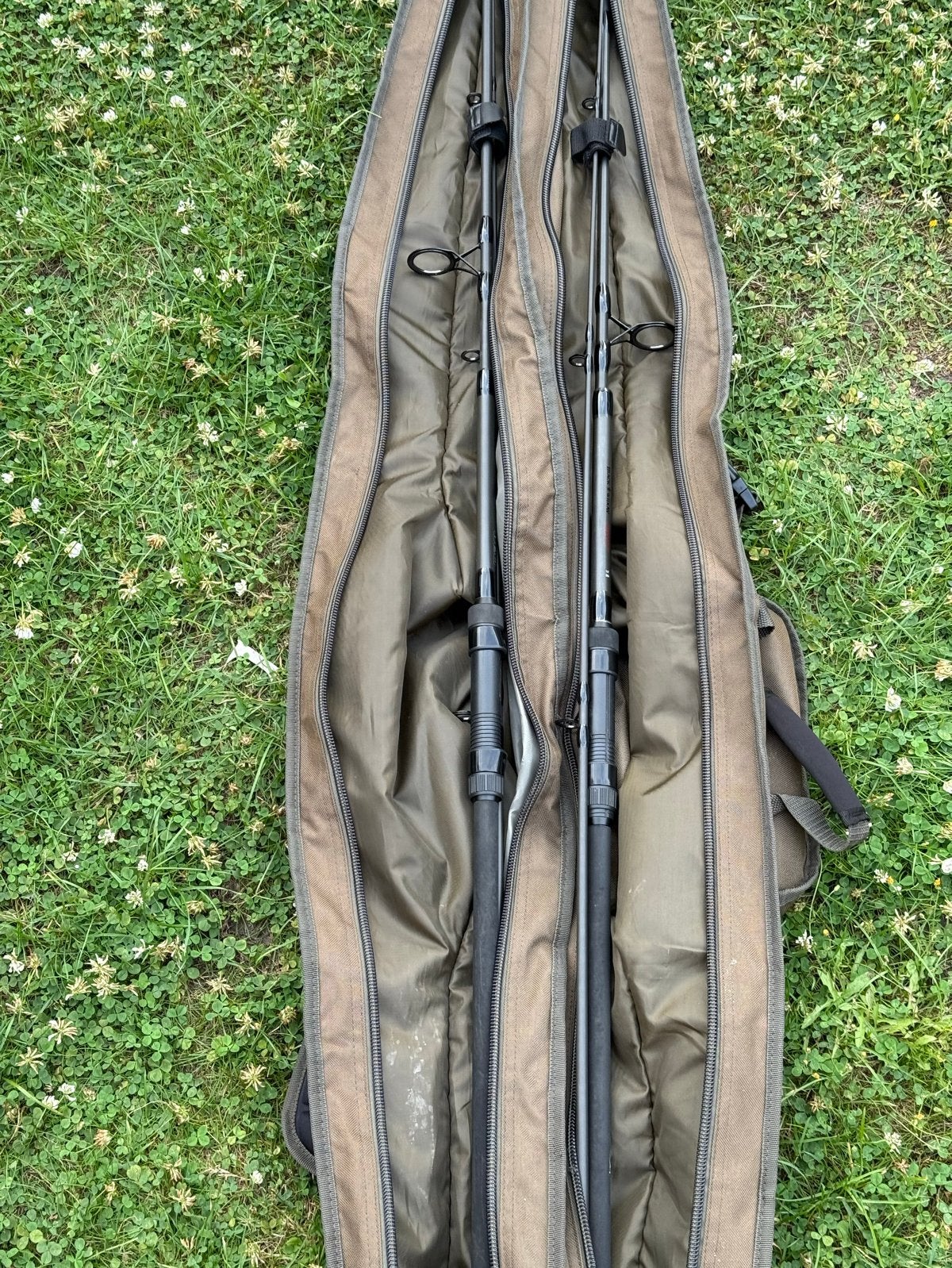 Daiwa Black Widow EXT Karperhengels 10ft 3lb, Ophalen, Zo goed als nieuw, Werphengel