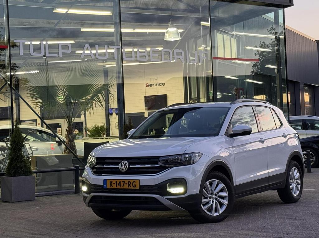 Volkswagen T-Cross 1.0 TSI Style Automaat DSG 2020 Top staat, Gebruikt, 116 pk, Wit, 630 kg