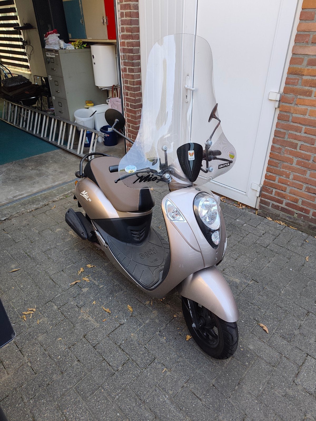 SYM Mio 50 uit 2013 - Goed werkend, accu vervangen, Ophalen, Gebruikt, Benzine, SYM