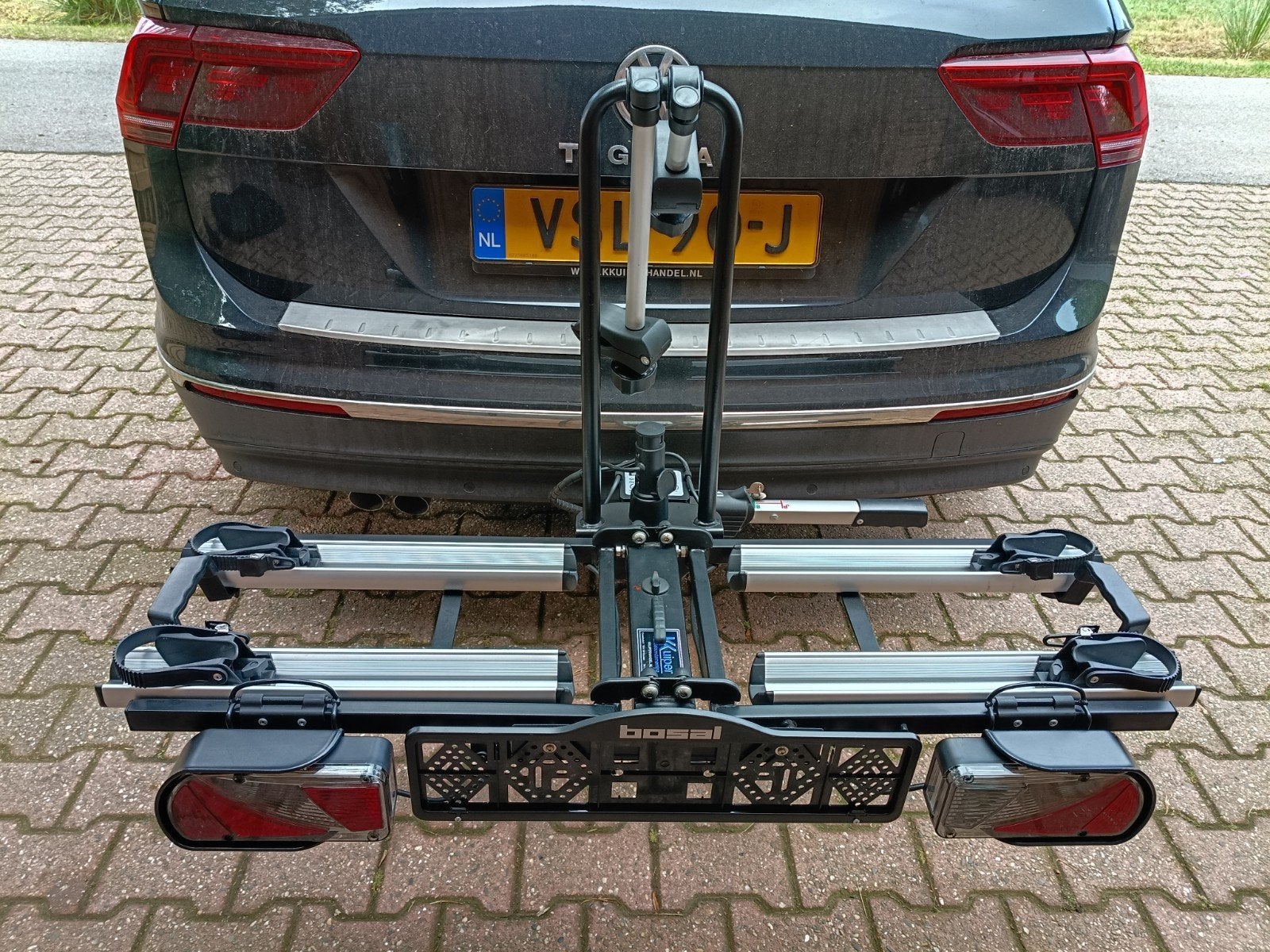 Bosal Compact fietsendrager, in- en neerklapbaar, Auto diversen, Ophalen, Elektrische fiets, -, Bosal