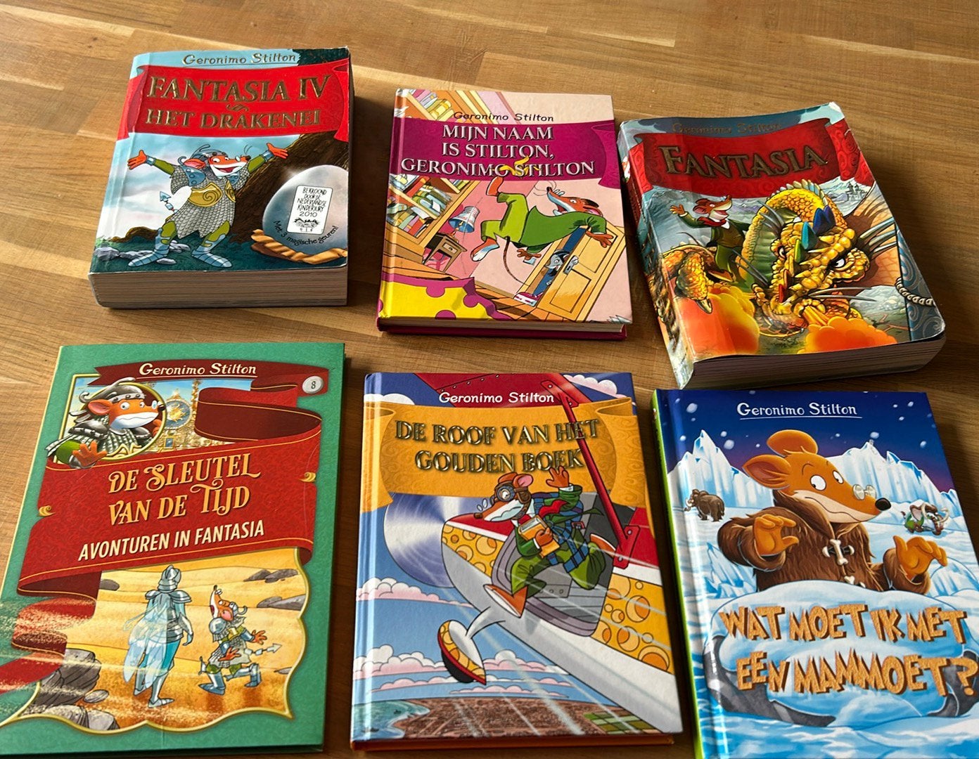 6x geronimo stilton (boekenpakket), Boeken, Ophalen of Verzenden, Gelezen