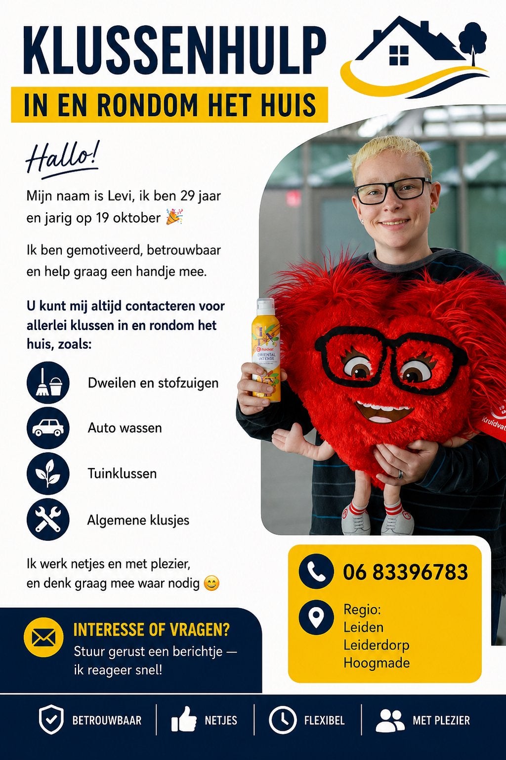 Schoonmaak hulp nodig, Vacatures, Vacatures | Schoonmaak en Facilitaire diensten, Vanaf 10 jaar, Overige vormen