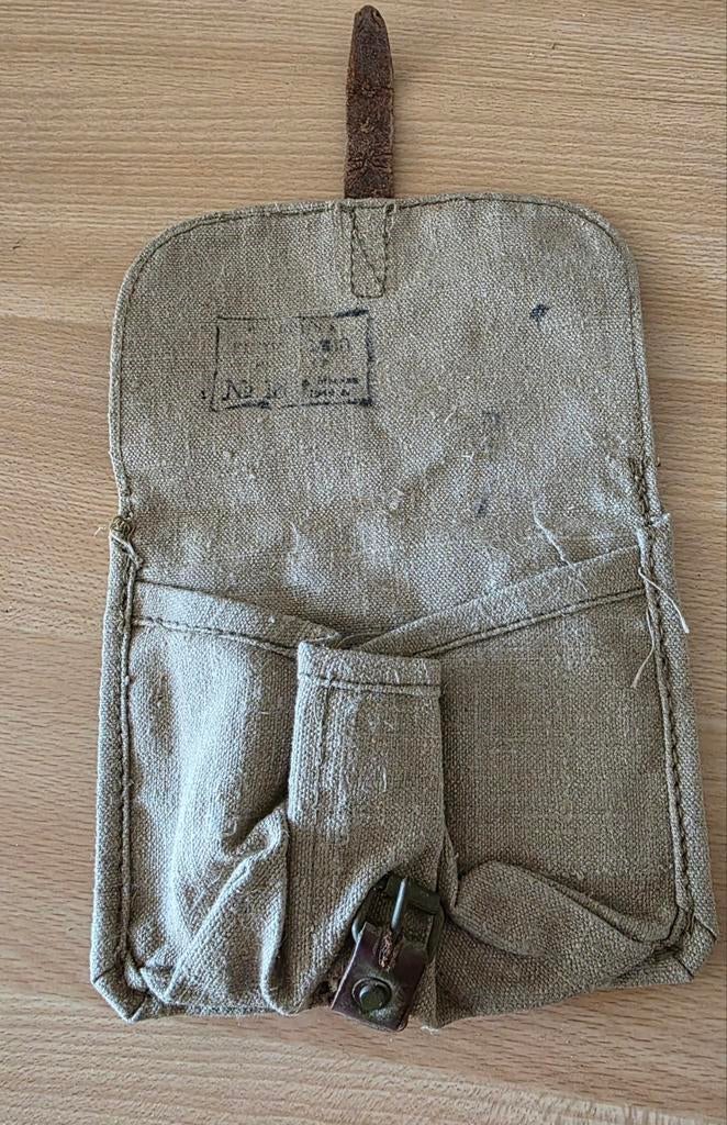 Russische handgranaat tas f1 1944 wo2, Verzamelen, Militaria | Tweede Wereldoorlog, Ophalen of Verzenden, Landmacht, Overige gebieden