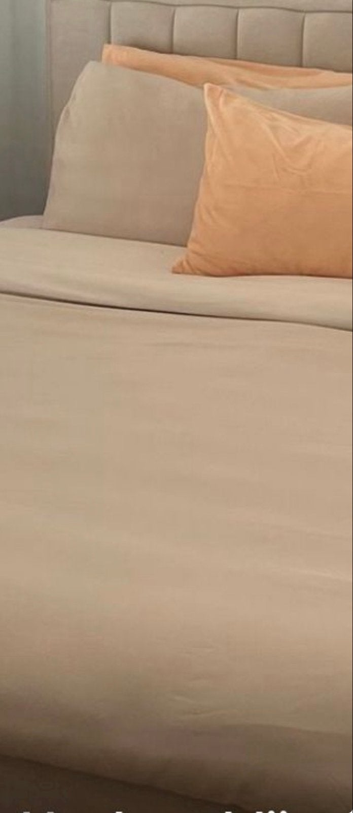 Optidee Optisamt dekbedovertrek beige 240x220 met 2 kussensl, Huis en Inrichting, Lits-jumeaux, Beige, Dekbedovertrek, Ophalen of Verzenden