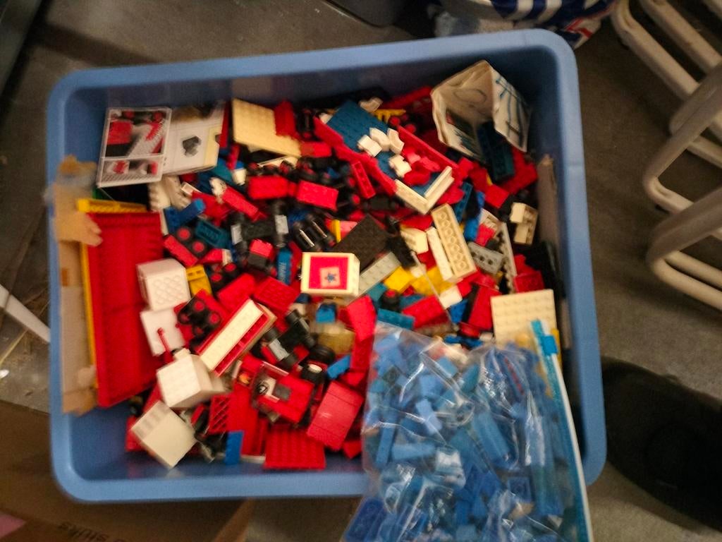 Vintage LEGO treinbaan met retro lego, Kinderen en Baby's, Speelgoed | Duplo en Lego, Ophalen, Gebruikt, Overige thema's, Lego